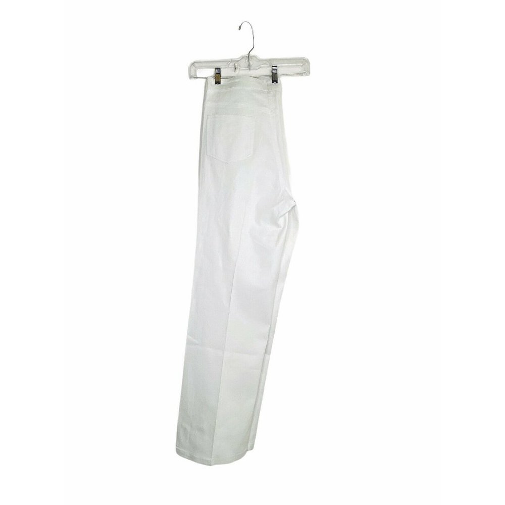 Ashro White Jeans w/ Silver Studs On Pockets Sz 14 - Picture 4 of 10